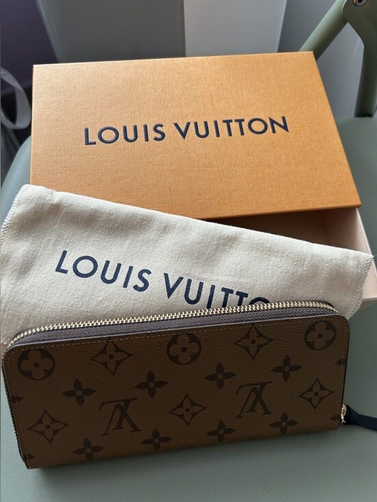 Louis Vuitton Handbags - Louis Vuitton Monogram Reverse Canvas Zip Clémence Wallet
